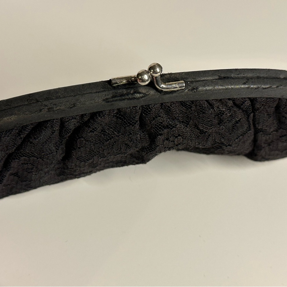 Vintage Black Lace Clutch - Picture 7 of 7